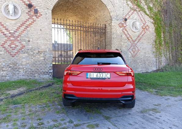 Audi Q3 cena 145000 przebieg: 55000, rok produkcji 2019 z Białystok małe 781